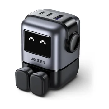 UGREEN UNO RG - 65W 3-Port Robot GaN Fast Charger - CD361 (UG-25686)