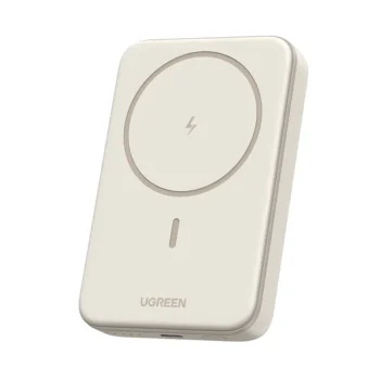 UGREEN MagFlow Magnetic Wireless Power Bank PB561 (10000mAh, 20W) - Beige - UG-25208