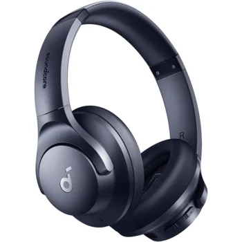 Anker Soundcore Q20i - Wireless Hybrid Noise Cancelling Over-Ear Headphones - A3004H32 - Blue