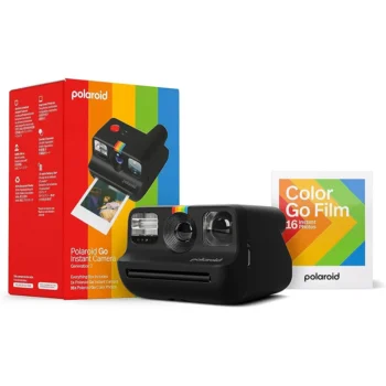 Polaroid Go Generation 2 Instant Film Camera Everything Box - Black (6280)
