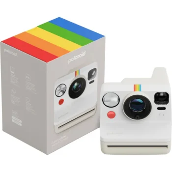 Polaroid Now Generation 3 i-Type Instant Camera - Pebble White (9155)