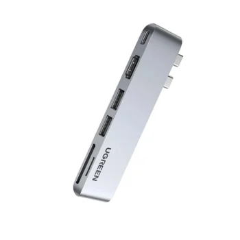 UGREEN Revodok 6-in-1 USB-C Hub for Macbook – CM380 (UG-80856)