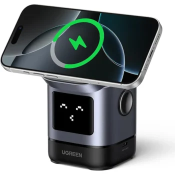 UGREEN Uno - 15W 2-in-1 Magnetic Wireless Charger - W709 (UG-45775)