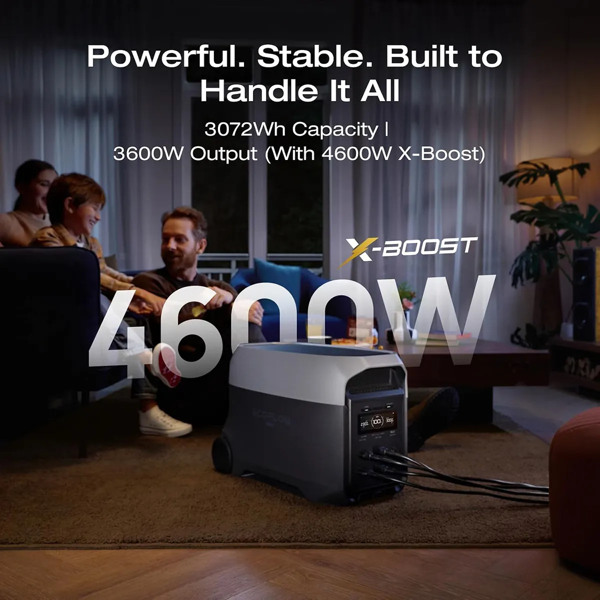 EcoFlow Delta 3 Ultra – Portable Power Station (3072Wh, 3600W) – 5024201005