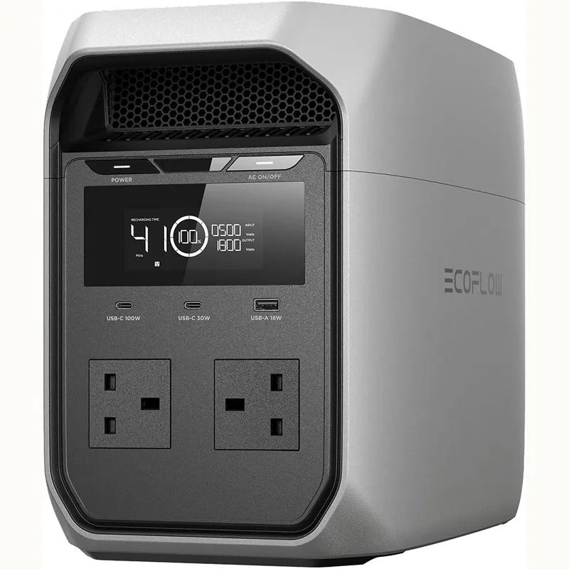 EcoFlow Delta 3 Classic – Portable Power Station (1024Wh, 1800W) – 5025901009