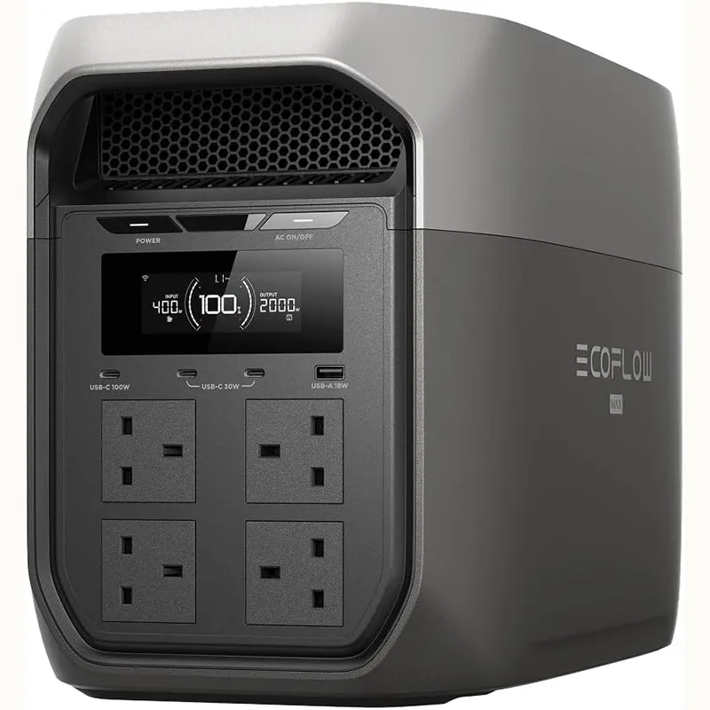 EcoFlow Delta 3 Max – Portable Power Station (2048Wh, 2400W) – 5016501003