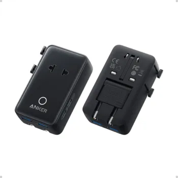 Anker Nano Travel Adapter (5-in-1, 20W) - A9215H11 - Black