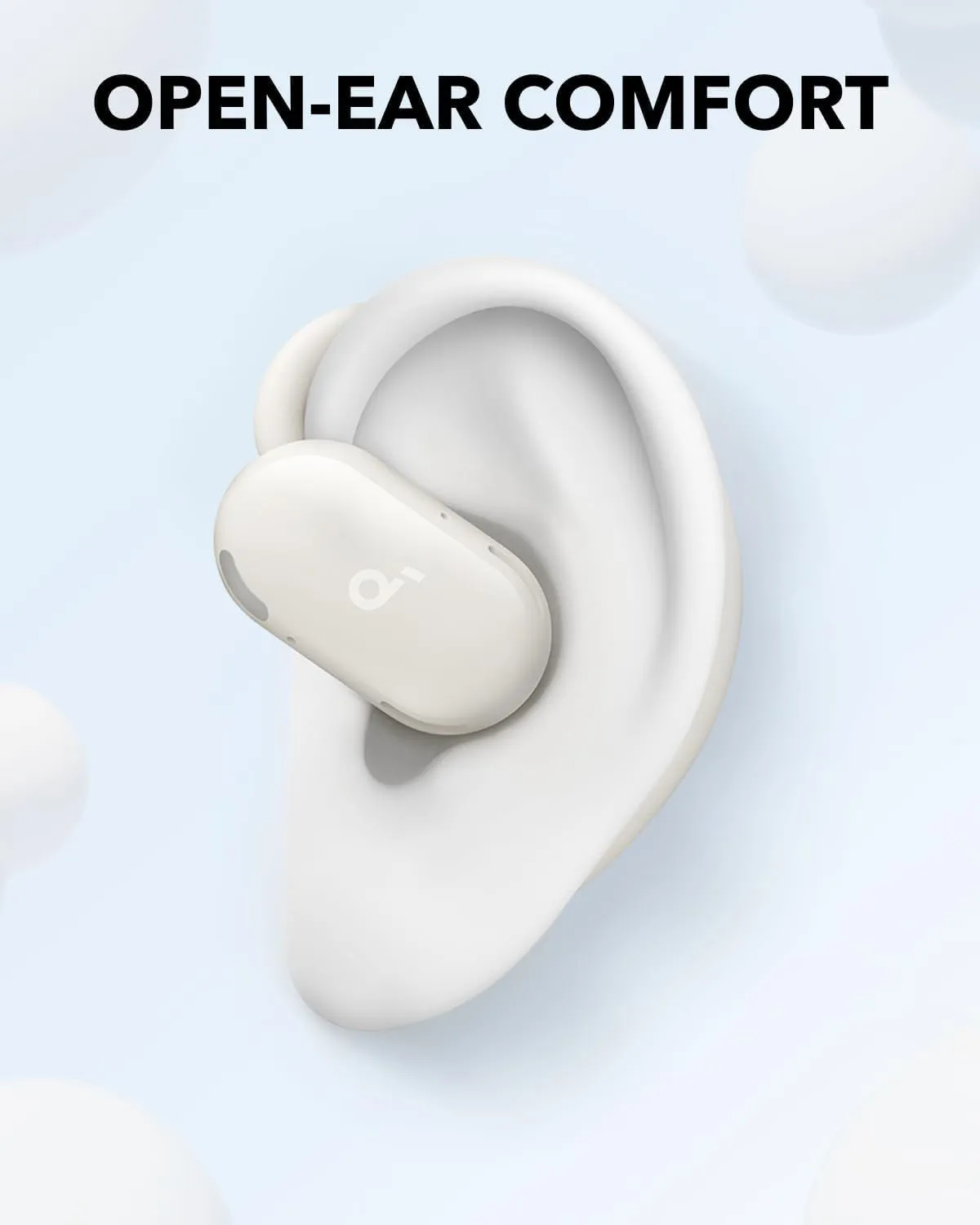 Anker Soundcore V20i Open-Ear Wireless Earbuds - A3876H21 - White