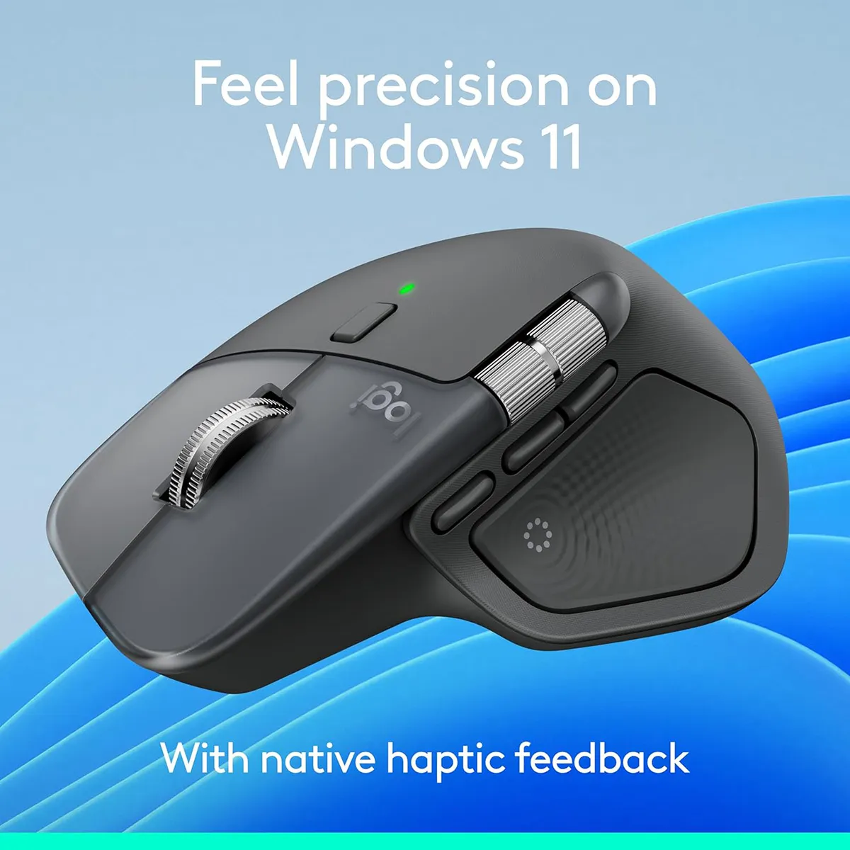 Logitech MX Master 4 Wireless Mouse (910-007562) - Graphite