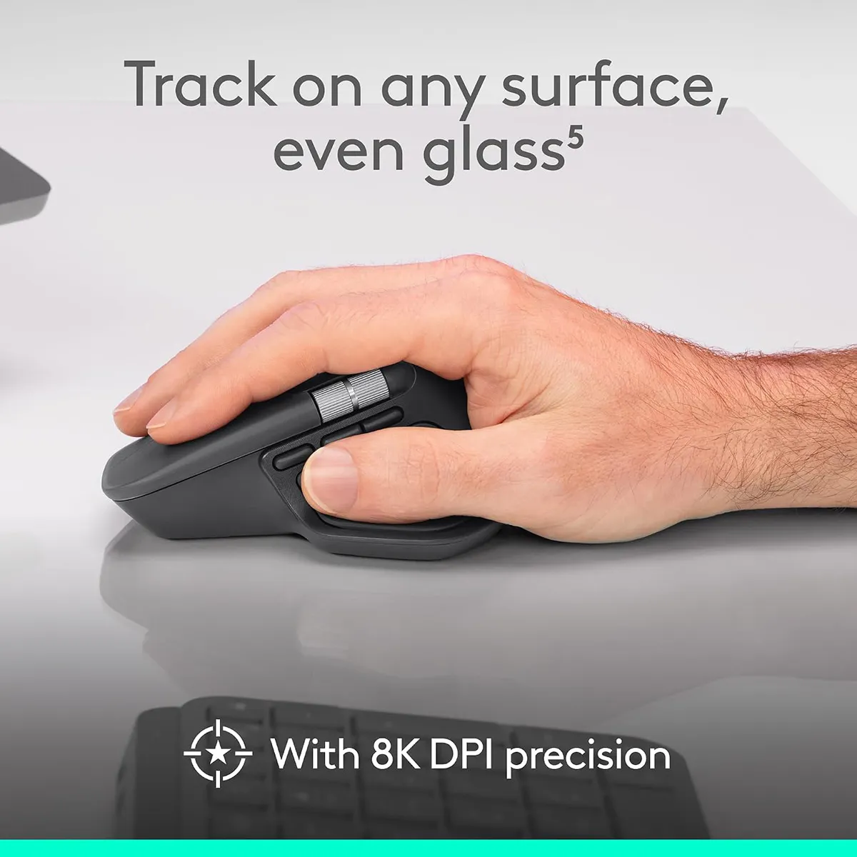Logitech MX Master 4 Wireless Mouse (910-007562) - Graphite