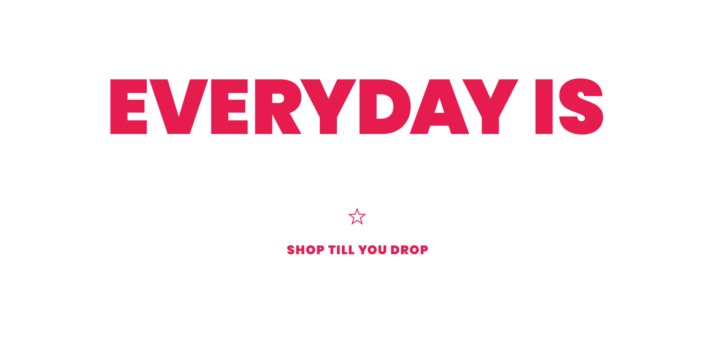 Sweech Black Friday 2026 hero desktop Everyday is Black Friday. Biggest sale ever, 6 to 27 November. Shop till you drop.